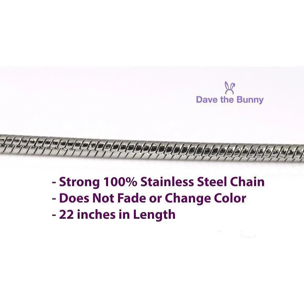 Life Saver Necklace - Stainless Steel Chain